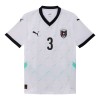 Camiseta de fútbol Austria Gernot Trauner 3 Segunda Equipación Euro 2024 - Hombre